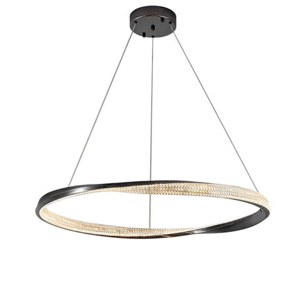 ERICA LED PENDANT 63W 3000K, BLACK - Image 2