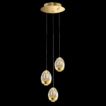 GOLDEN EGG LED PENDANT 14.4W 3000K, GOLD - Image 3