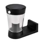 SOLAR WALL LAMP 3W IP54 WITH SENSOR, BLACK - Image 3