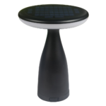 SOLAR LED TABLE LAMP 5W IP65, BLACK - Image 3