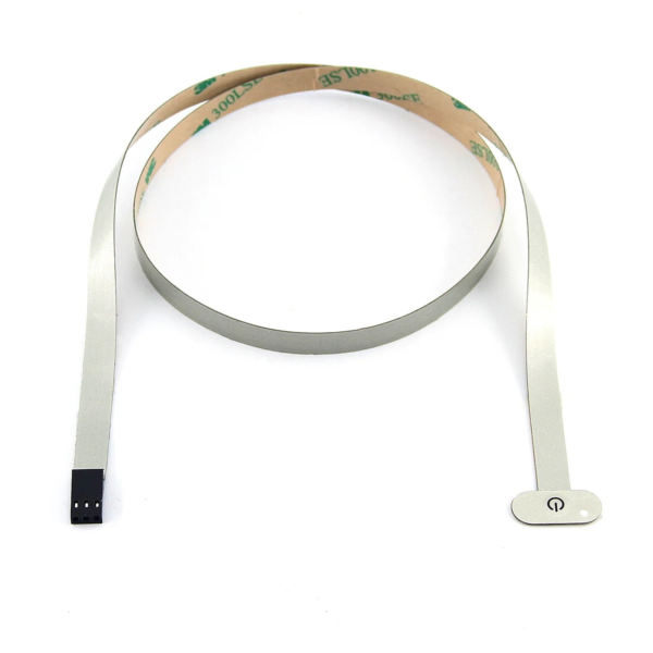 EL-TS34 Μembrane Button Switch – 12V DC / 60W Ασημί - Image 2
