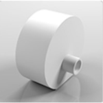 END CAP WITH HOLE FOR LED TUBE EL-1333 - Image 3