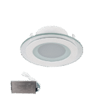 LED ΠΑΝΕΛ ΣΤΡΟΓΓΥΛΟ ΜΕ ΓΥΑΛΙ 18W 2700K+ ΚΙΤ ΑΣΦΑΛΕΙΑΣ - Image 5