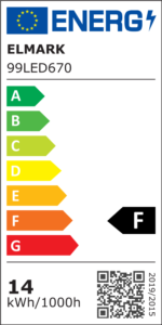 Elmark Ταινία LED 5050 14.4W 12V DC Θερμό Λευκό IP20 – 1 Μέτρο - Image 5