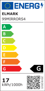 EL-S4 LED ΚΑΘΡΕΠΤΗΣ 30W ΝΤΙΜΑΡΙΖΟΜΕΝΟΣ, IP20 - Image 4