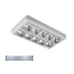 LENA-V ΜΕ LED (600MM) 2X9W 6400K ΕΞΩΤΕΡΙΚΟ 630X330mm ΜΕ ΜΠΛΟΚ - Image 3