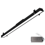 ELMARK LED ΠΡΟΦΙΛ ΧΩΝΕΥΤΗΣ ΤΟΠΟΘΕΤΗΣΗΣ 1500mm 50W 4000K ΜΑΥΡΟ + EMERGENCY KIT - Image 3