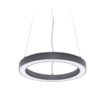 RINGS LED ΣΤΡΟΓΓΥΛΟ ΦΩΤΙΣΤΙΚΟ 35W 4000K D600 ΓΚΡΙ - Image 3
