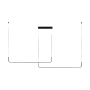 ZUMA LINE LED PENDANT RIKE 2023199-BK 40W CCT BL