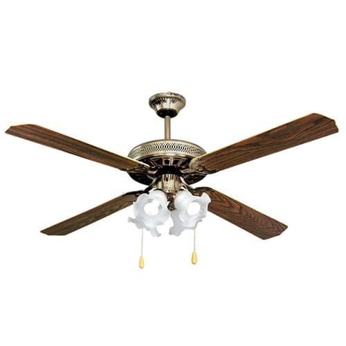 02-00102-8 ΑΝΕΜ/ΡΑΣ CF52 4ΦΤ ΚΑΦΕ/ΜΠΡΟΝΖΕ DECO - Image 1