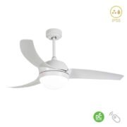 ΑΝΕΜ/ΡΑΣ ΟΡΟΦΗς IP55 +ΦΩΣ ΤΗΛ .52" ΛΕΥΚΟ RHEA