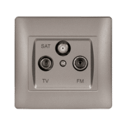 RHYME ΠΡΙΖΑ ТV+FM+SAT ΓΚΡΙ ΜΕΤΑΛΛΙΖΕ