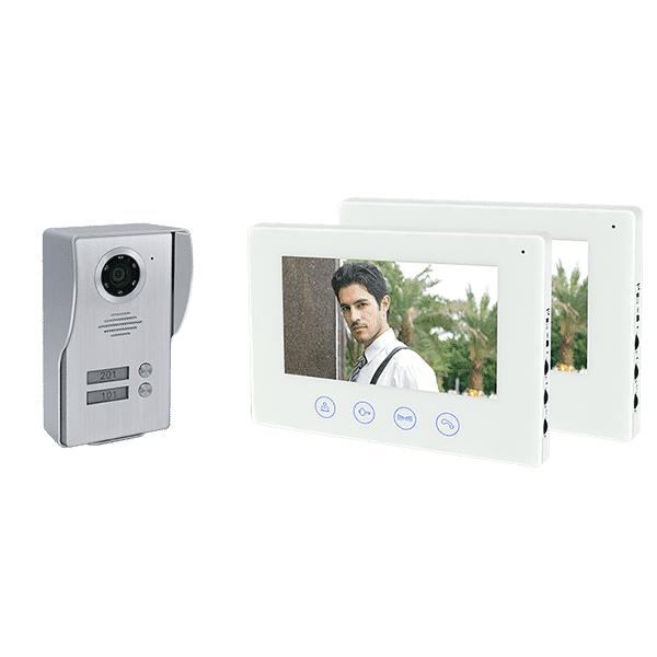 195072-1 WIFI SMART ΘΥΡΟΤΗΛΕΦΩΝΟ ΜΕ ΚΑΜΕΡΑ - 2 ΟΘΟΝΕΣ - Image 1