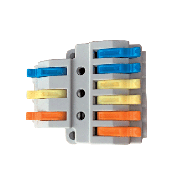 31034-1 ΤΕΡΜΑΤΙΚΗ ΚΛΕΜΑ 3 INPUT/ 6 OUTPUT 4.00MM2 - Image 1