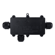 ELMARK JUNCTION BOX 3 ENTRY 450VAC 24A, IP68