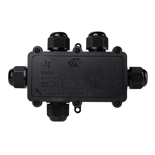 31079-1 ELMARK JUNCTION BOX 5 ENTRY 450VAC 24A, IP68 - Image 1