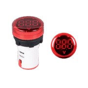 ΨΗΦΙΑΚΟ ΒΟΛΤΟΜΕΤΡΟ ΣΤΡΟΓΓΥΛΟ EL-ED16R AC 12-500V D22mm