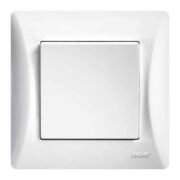 Lineme H Series Διακόπτης Αλέ Ρετούρ Λευκό
