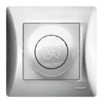 Lineme H Series Διακόπτης Ταχυτήτων Ανεμιστήρα 500W Ασημί - Image 2