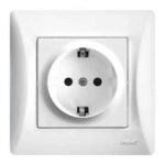 Lineme H Series Πρίζα Schuko Λευκό