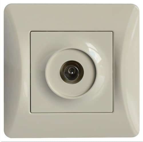 50-00116-30 Lineme H Series Πρίζα TV Ιβουάρ - Image 1