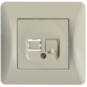 Lineme H Series Πρίζα Data RJ45 Ιβουάρ