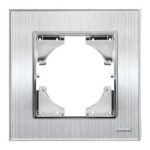 Lineme H Series Πλαίσιο Μονό Ασημί Μεταλλικό - Image 2