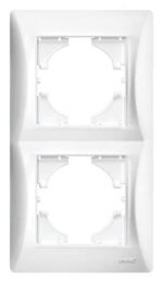 Lineme H Series Πλαίσιο Διπλό Κάθετο Λευκό - Image 2