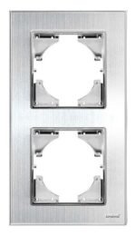 Lineme H Series Πλαίσιο Διπλό Κάθετο Ασημί Μεταλλικό - Image 4