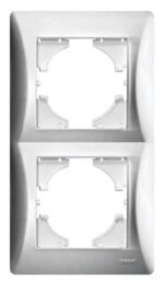 Lineme H Series Πλαίσιο Διπλό Κάθετο Ασημί Ματ - Image 2