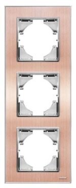 Lineme H Series Πλαίσιο Τριπλό Κάθετο Σαμπανιζέ Μεταλλικό - Image 2