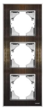 Lineme H Series Πλαίσιο Τριπλό Κάθετο Χρυσό Μεταλλικό - Image 4