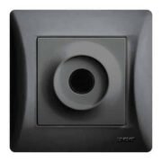 Lineme H Series Κάλυμμα Διέλευσης Καλωδίου Μαύρο
