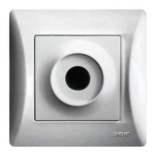 50-00137-5 Lineme H Series Κάλυμμα Διέλευσης Καλωδίου Ασημί Ματ - Image 1