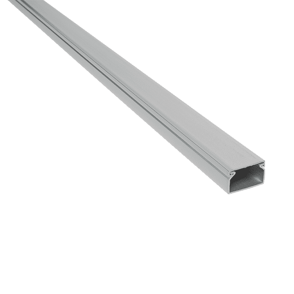 5622516GR 2m. 25X16 PLASTIC CABLE TRUNKING CT2 GREY - Image 1