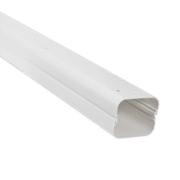 2m ΠΛΑΣΤΙΚΟ ΚΑΝΑΛΙ ΚΛΙΜΑΤΙΣΜΟΥ 75X60mm