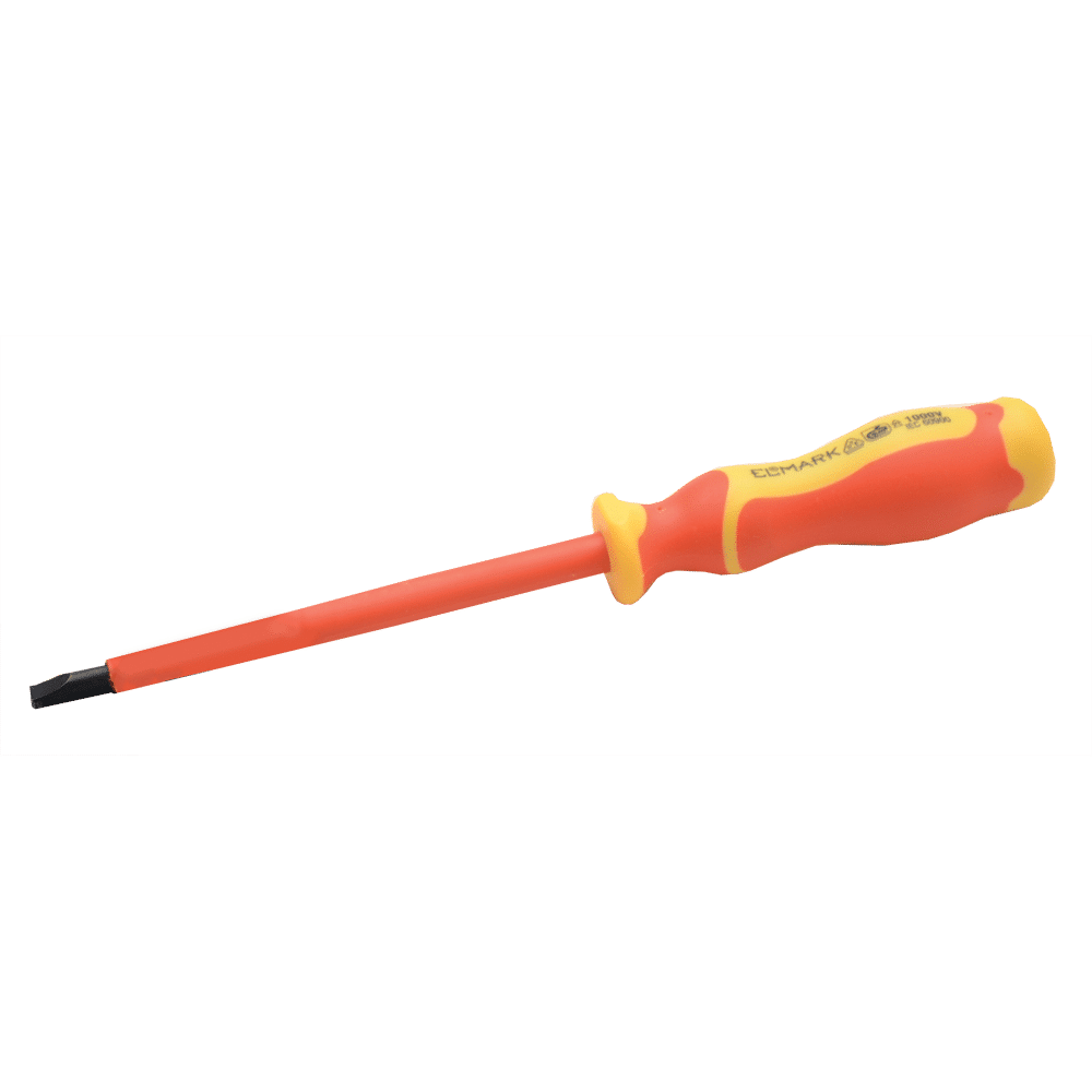 598015-1 VDE INSULATED SCREWDRIVER- SLOTTED 1000V 4X100mm - Image 1