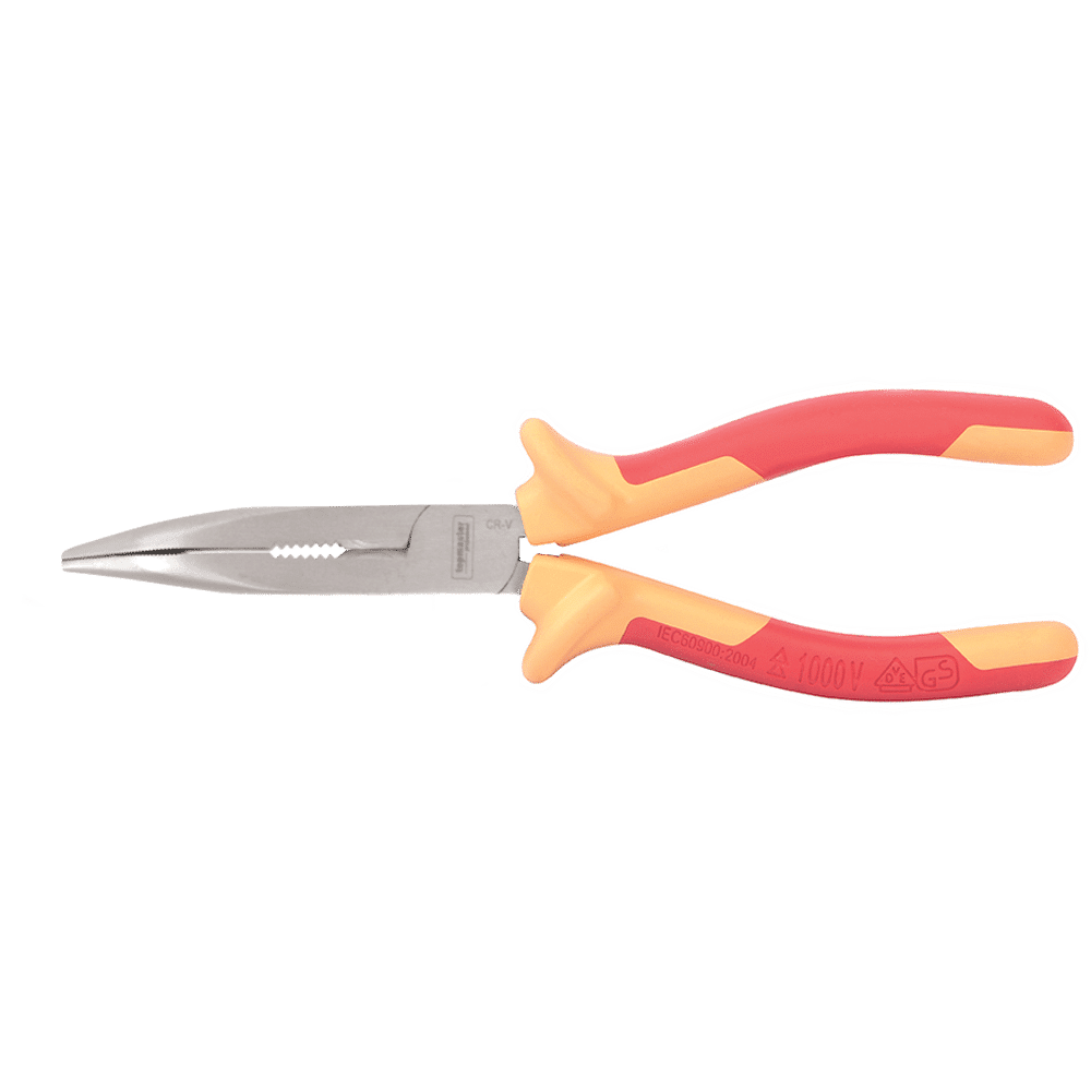 598028-1 VDE CRV INSULATED BENT NOSE PLIERS 160MM 1000V - Image 1