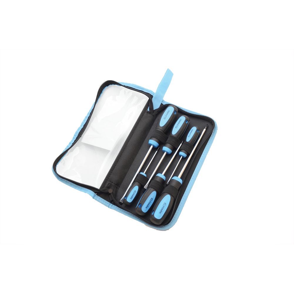 598117 6PCS SCREWDRIVER SET CRV - Image 1