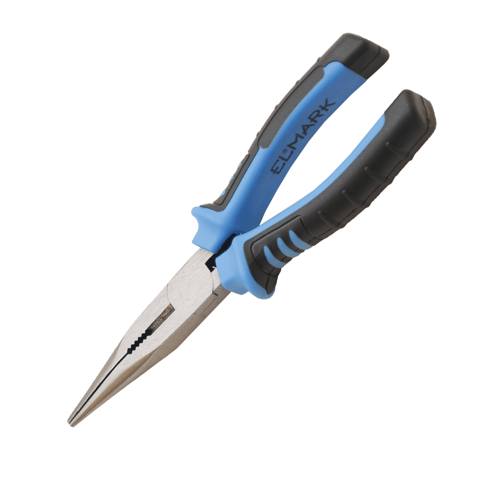 598125 LONG NOSE PLIER 175MM CRV - Image 1