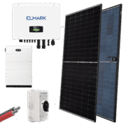 HYBRID Solar System 3P/20kW με Πάνελ 580W & Μπαταρία – ELMARK