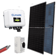 ON GRID Solar System Set 1P/3kW με Πάνελ 580W – ELMARK