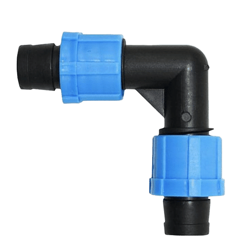 81256-1 L-CONNECTOR FOR DRIP TAPE 16X16MM, 5PCS SET - Image 1