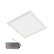 LED PANEL  60W 4000K 595X595MM, WHITE+EM