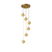 AURUM LED PENDANT 45W 3000K, ЗЛАТО