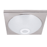 8120 SENSOR ΠΛΑΦΟΝΙΕΡΑ 2XE27 300MM/300MM ΧΡΩΜΙΟ ΜΑΤ