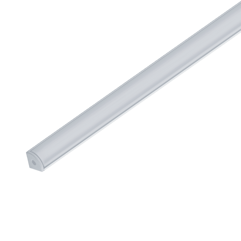 99ACC15 ELM9012/2-2000 ΠΡΟΦΙΛ ΑΛΟΥΜΙΝΙΟΥ ΓΙΑ LED ΤΑΙΝΙΑ ΜΕ ΜΑΤ ΑΝΑΚΛΑΣΤΗΡΑ 2M - Image 1
