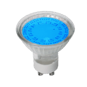 LED ΛΑΜΠΤΗΡΑΣ SMD2835 3W GU10 230V ΜΠΛΕ