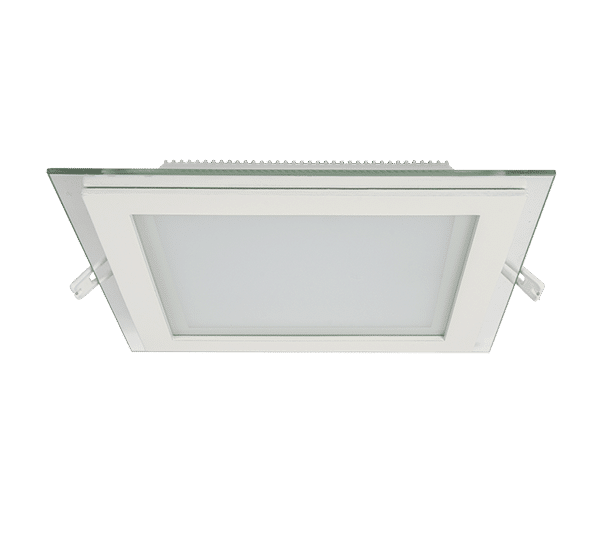 99LED645 LED ΠΑΝΕΛ ΤΕΤΡΑΓΩΝΟ ΜΕ ΓΥΑΛΙ 18W 2700K - Image 1