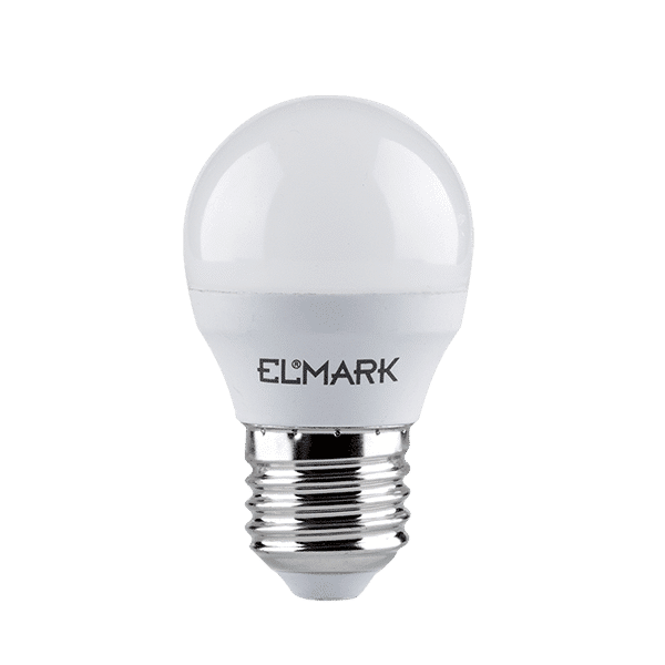 99LED744 LED ΛΑΜΠΤΗΡΑΣ GLOBAL G45 6W E27 230V ΛΕΥΚΟ - Image 1
